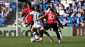 À atenção do Benfica: Real Sociedad vence pela margem mínima antes da visita à Luz