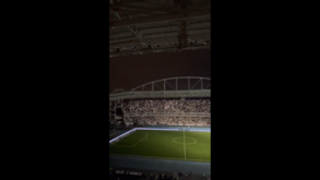 Botafogo-Ath. Paranaense suspenso por falha de energia: adeptos fizeram a festa... às escuras