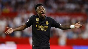 Vinícius Jr condena racismo no Sevilha-Real Madrid: «Lamento que não haja ninguém para educar aquela criança»