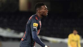 Álvaro Djaló amnistiado pelo TAD: em causa confusão no jogo em Guimarães na época passada