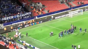 FC Porto agradece apoio em clima de euforia em Antuérpia