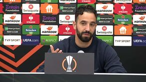 Rúben Amorim e o golo sofrido diante do Raków: «Até dava para falar em português...»