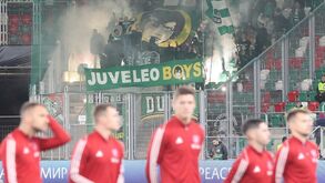 Foram 500 leões à Polónia