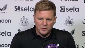 Treinador do Newcastle e a suspensão de Tonali: «Ouvimos falar mas não fomos informados»