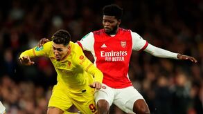 Já não está a achar piada: Thomas Partey insatisfeito com papel no Arsenal