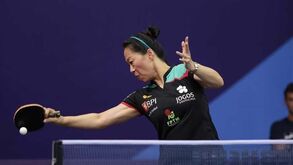 Fu Yu e Marcos Freitas eliminados no WTT Champions de Frankfurt