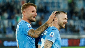 Lazio bate Fiorentina com um golo aos 90'+5 e sobe ao 7.º lugar da Serie A