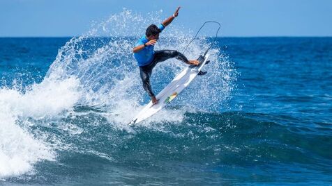 Super contente.″ Joaquim Chaves sagra-se campeão nacional de surf