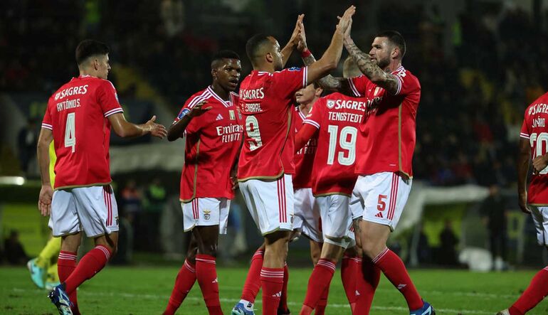 Jogo em direto Arouca Benfica Taça da Liga - SL Benfica