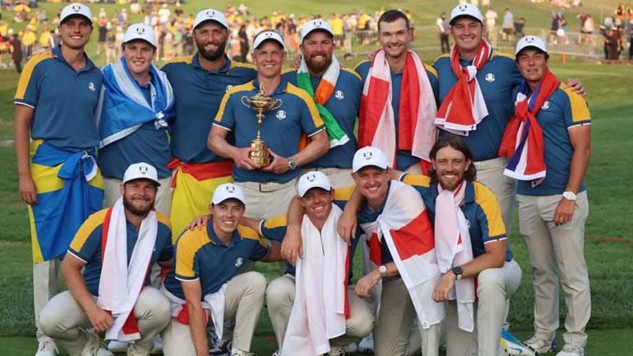Europa vence 44.ª edição da Ryder Cup de golfe