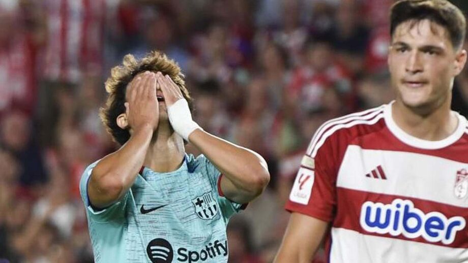 Tento do internacional português daria a vitória aos catalães