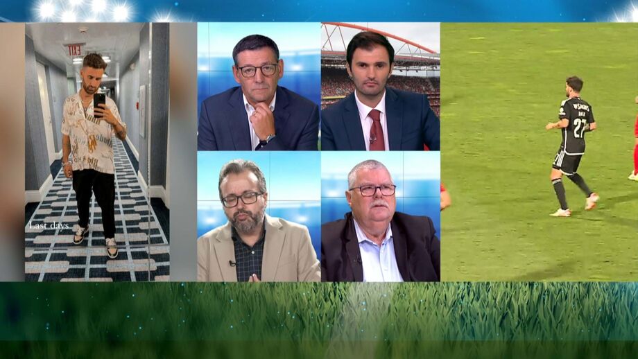 Vitor Pinto, subdiretor de Record, analisa futuro do avançado do Benfica