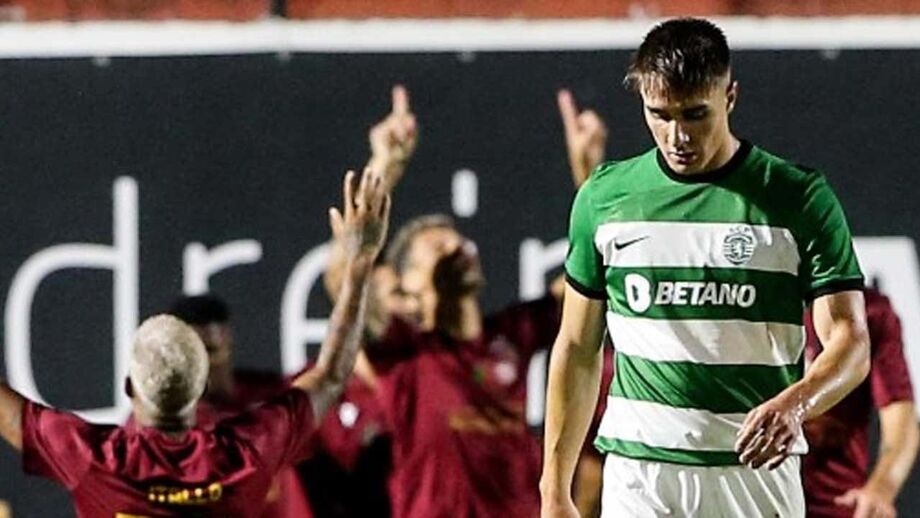 Jovem lateral de 19 anos fez a falta do penálti que colocou o Olivais e Moscavide a vencer