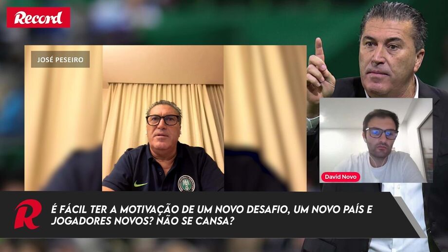 Selecionador da Nigéria recorda trajeto na carreira em entrevista a Record