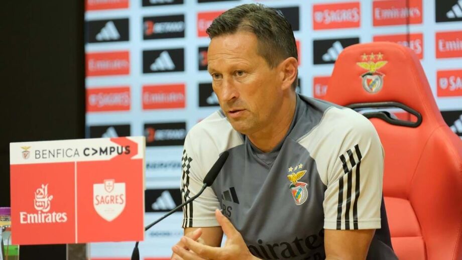 Treinador do Benfica sente-se seguro