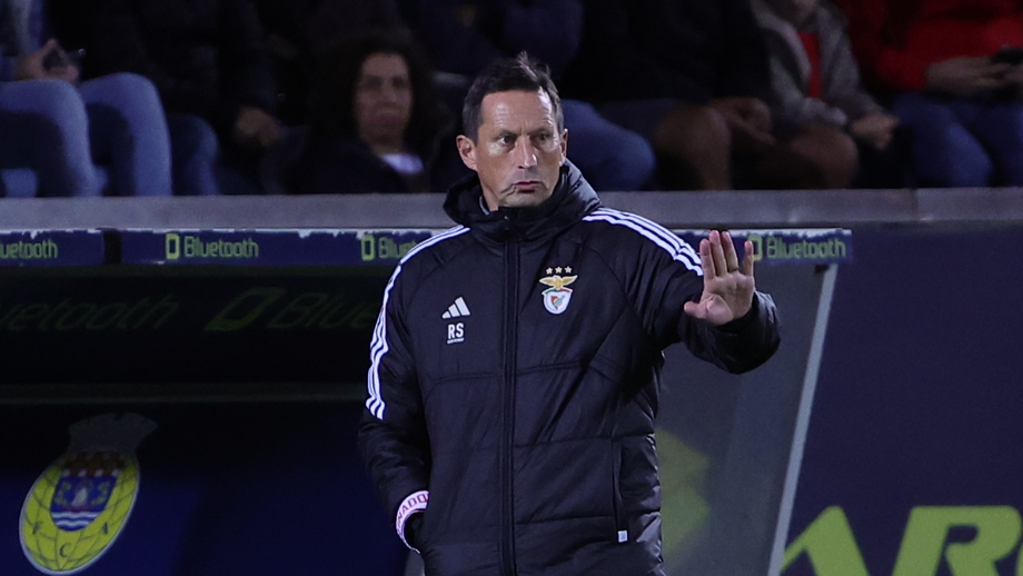 Treinador do Benfica contente com o regresso, a pouco e pouco, do internacional português aos relvados