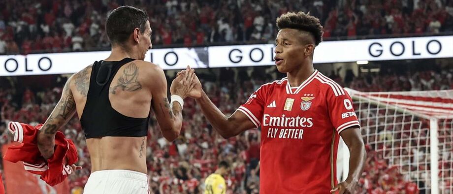 Dupla Di María-Neres espreita Milão