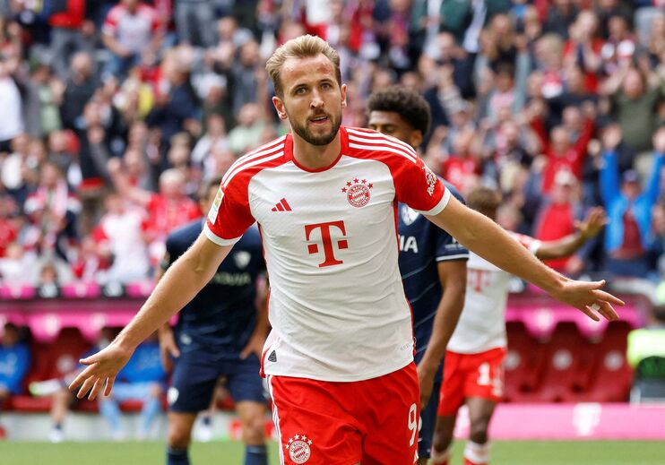 10. Harry Kane (Bayern Munique, Alemanha) - Ganhos em campo: 25 milhões de euros; Ganhos fora de campo: 10 milhões de euros. Total: 35 milhões de euros.