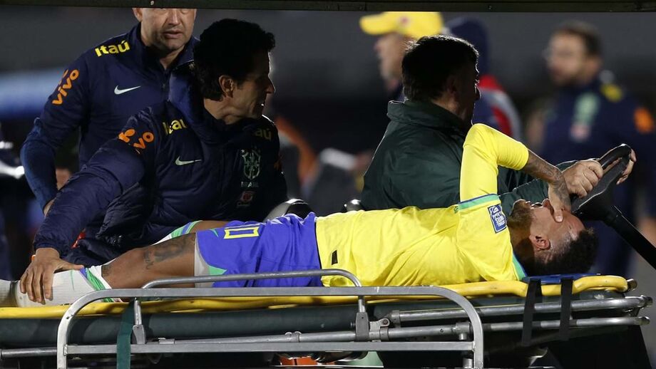 Neymar lesionado: milhões ficam no estaleiro