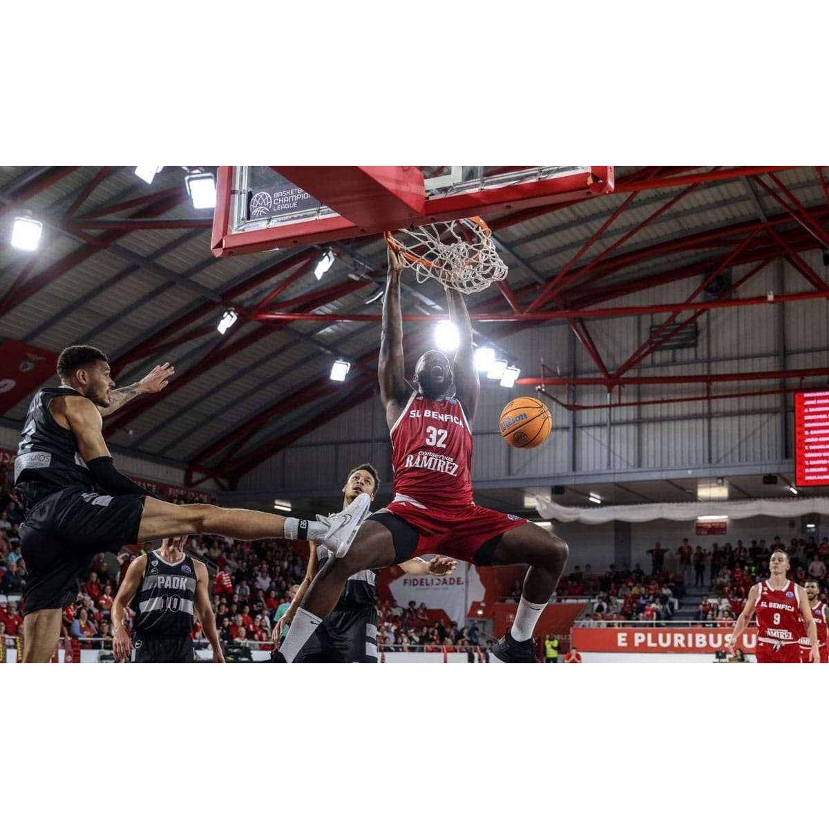 PAOK Benfica Liga dos Campeões Basquetebol - SL Benfica