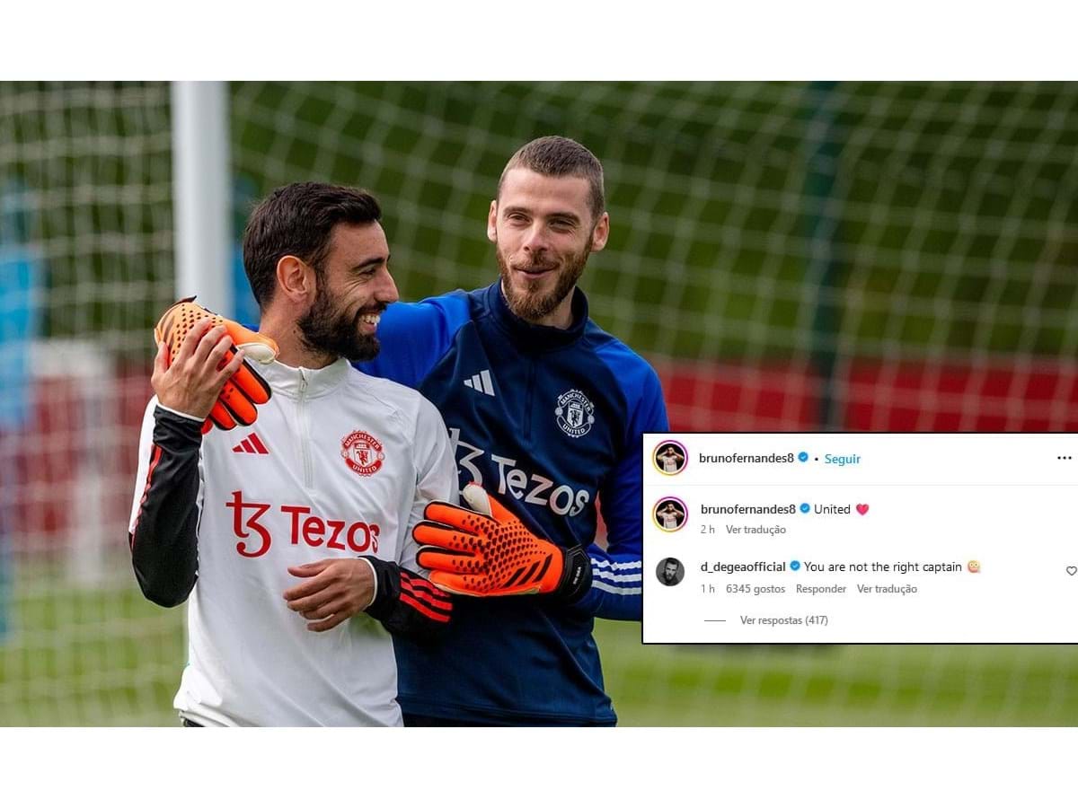 Empataram?»: o caricato comentário de De Gea às palavras de Bruno