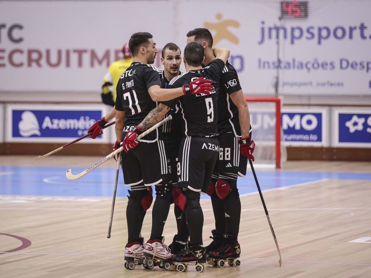 Benfica campeão nacional de hóquei em patins pela 24.ª vez