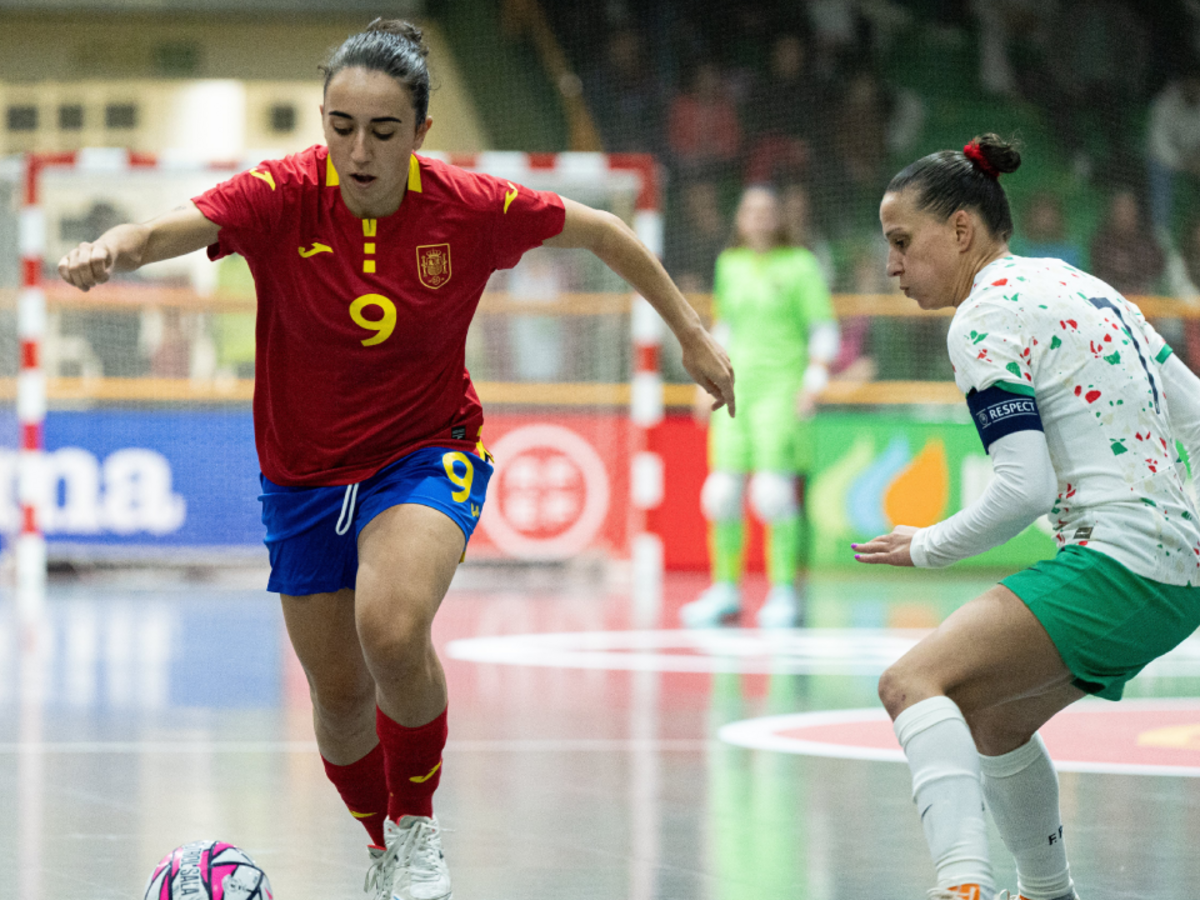 Futsal feminino. Portugal derrotado por Espanha pela margem mínima