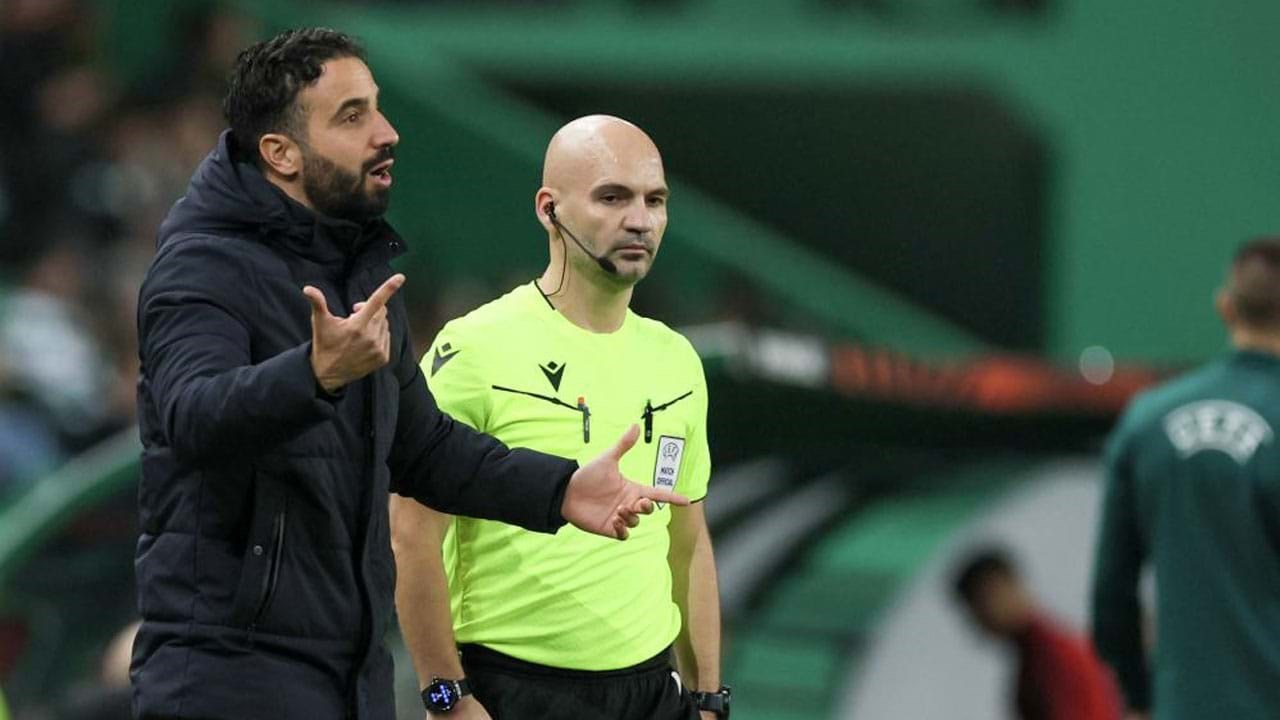 Primeiro dérbi de Rúben Amorim até foi 'a feijões' e no final venceu o  Sporting - Sporting - Jornal Record