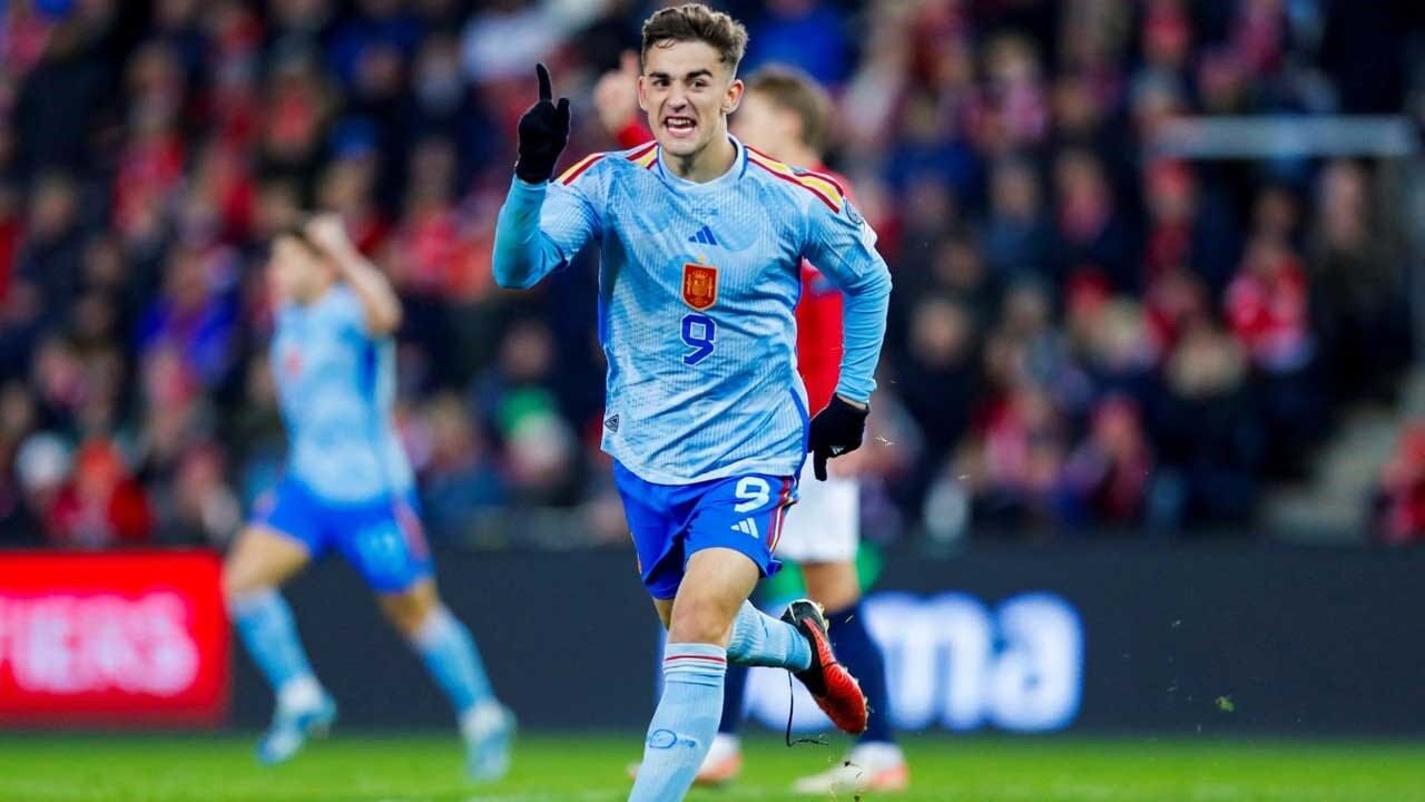 6.ª- A Espanha apurou-se para o Euro’2024 depois de vencer a Noruega por 1-0 com golo de Gavi em jogo a contar para a 8.ª jornada do grupo A 