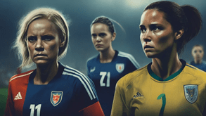 Um pincel digital: Inteligência Artificial retrata o futebol feminino