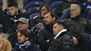 André Villas-Boas presente no Estádio do Dragão para assistir ao FC Porto-Montalegre