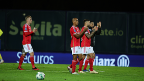 João Mário deu puxão de orelhas a Arthur Cabral e Bernat no final do Arouca-Benfica