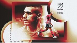 Tem 8 Bolas de Ouro mas falhou prémio 'MLS Newcomer': Messi fintado por Giakoumakis