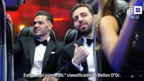 Bernardo Silva sobre Rúben Dias: «Estou aqui com o 30.º classificado da Bola de Ouro...»