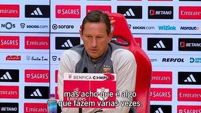 Schmidt e a foto de família dos jogadores do Benfica: «Equipa está conectada, o ambiente é top»