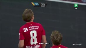 À atenção do Benfica: Schjelderup continua em grande na Dinamarca e hoje voltou a ser decisivo