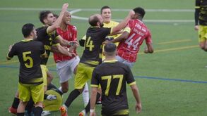 Pancadaria na AF Braga: Jogadores envolvem-se em agressões e árbitro acaba com jogo