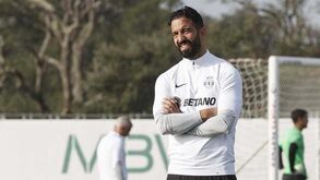 Sporting faz treino de recuperação após o jogo com o Estrela