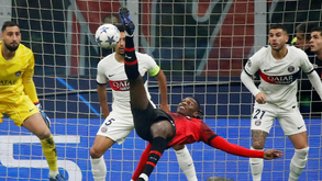 A crónica do Milan-PSG, 2-1: Humilhação vingada