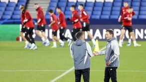 O onze provável do Benfica para o jogo com a Real Sociedad