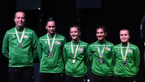 Portugal sagra-se vice-campeão mundial de duplo minitrampolim feminino por equipas