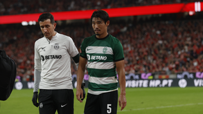 Morita acabou o dérbi cheio de dores