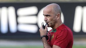 João Mário foi a única ausência no primeiro treino da Seleção Nacional
