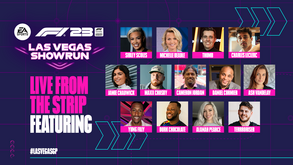 F1 23: Pilotos, atletas e celebridades entram em pista para a festa da EA Sports em Vegas