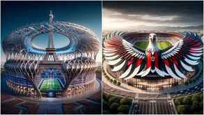 PSG ou Nice, qual o melhor? 'Saga' dos estádios criados pela Inteligência Artificial continua