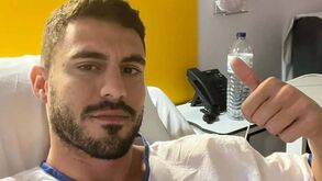 Ricardo Valente operado a uma hérnia inguinal