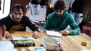 Cinco atletas participaram em ação solidária promovida pela Fundação Sporting 