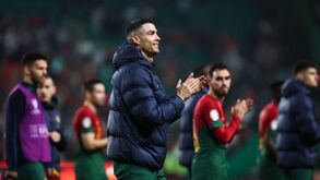 A reação de Cristiano Ronaldo ao 