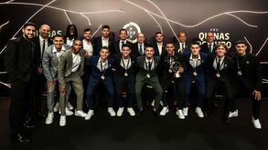 'Família Sporting' bem representada na Gala Quinas de Ouro