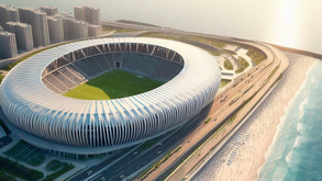 «Ficaram assustadoramente lindos»: Varzim 'arrisca-se' na IA para criar um novo estádio e adeptos aprovam